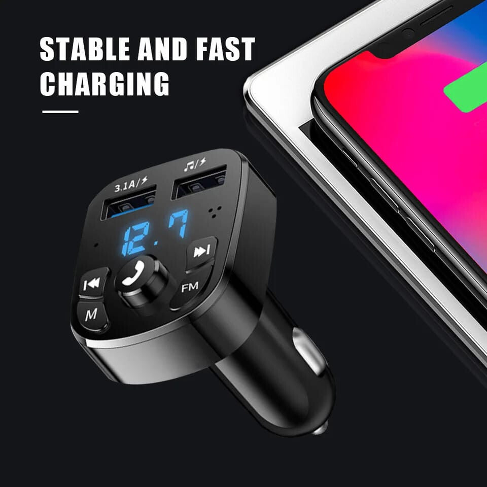 Car MP3 Player Wireless |Car Cigarette Lighter  | FM | Charging Port | USB |