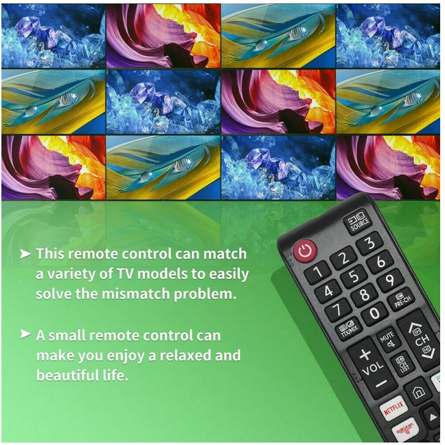 10x BN59-01315b universal remote control for Samsung Smart TV 4K 8K LED UHD QLED