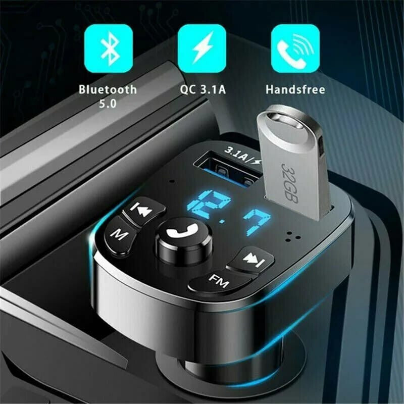 Car MP3 Player Wireless |Car Cigarette Lighter  | FM | Charging Port | USB |