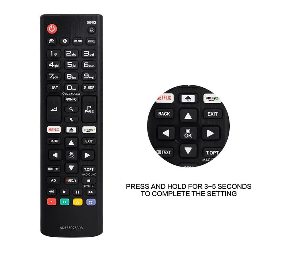 10 X Universal remote control for LG TV Most Models AKB75095308 AKB75375604 