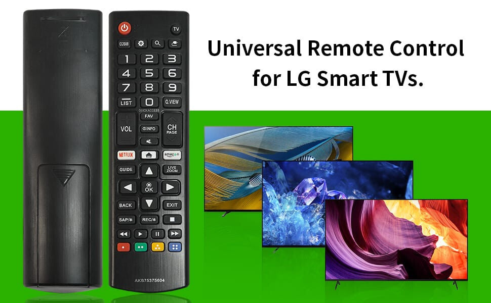 High quality replacement AKB75375604 remote control for LG smart TV models