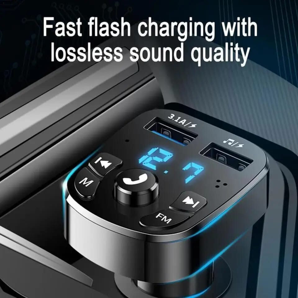 Car MP3 Player Wireless |Car Cigarette Lighter  | FM | Charging Port | USB |