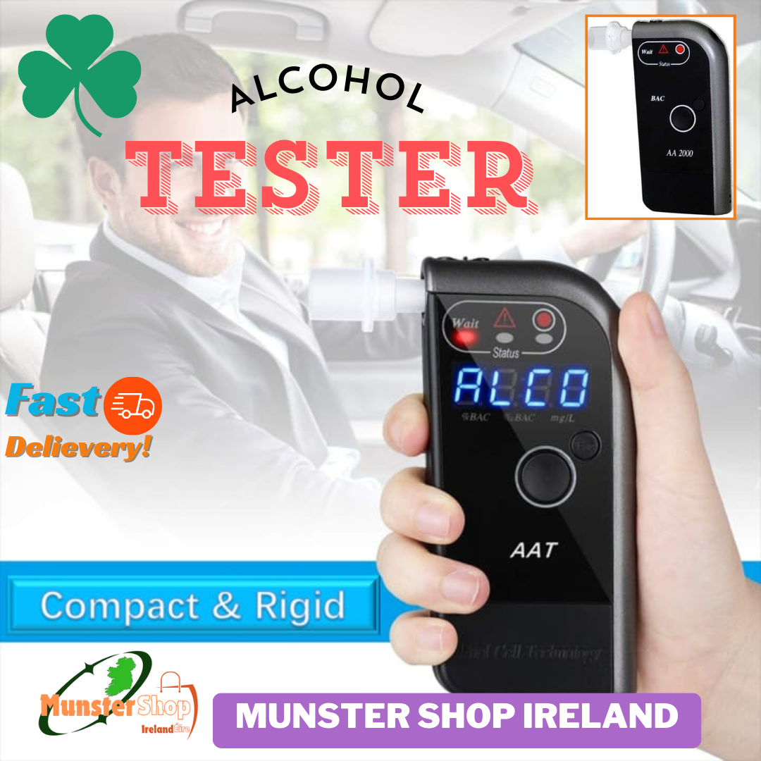 Breathalyzer Alcohol Breath  Tester Fuel Cell Sensor High Accuracy