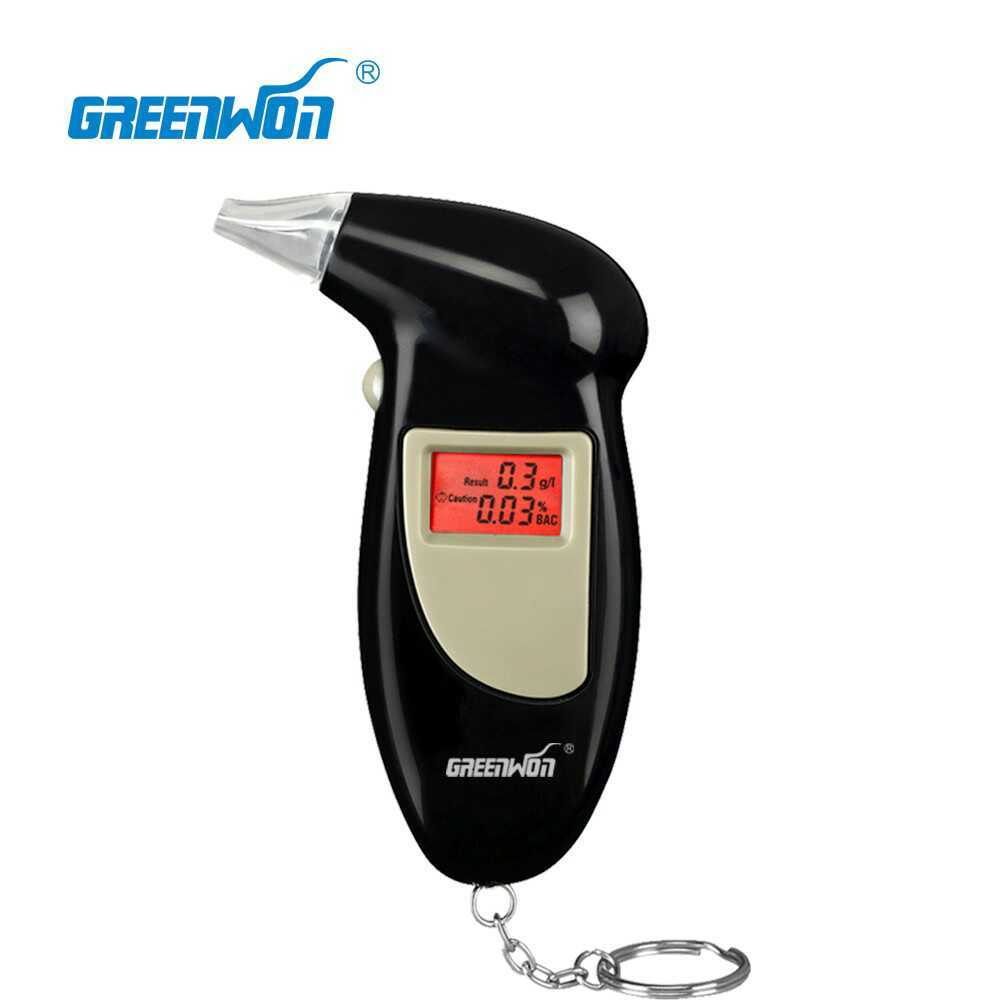 Digital LCD Alcohol Breath Analyzer Breathalyzer Tester Detector Breathalyser