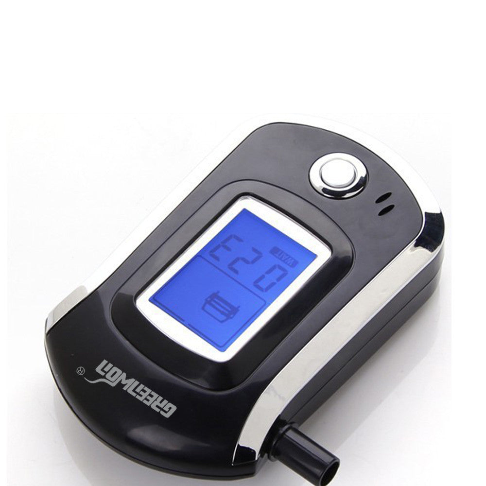 Genuine Professional Police Digital Breath Alcohol Tester Breathalyzer AT6000