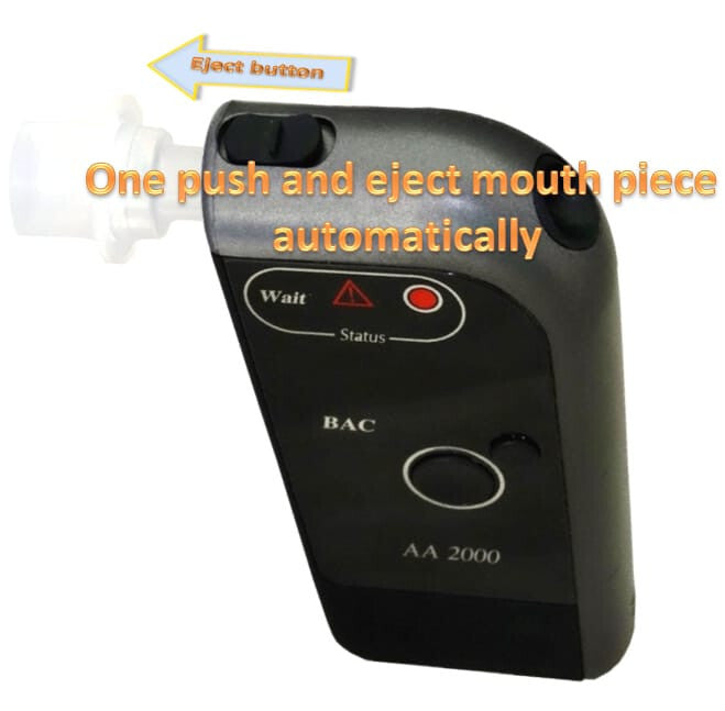 Breathalyzer Alcohol Breath  Tester Fuel Cell Sensor High Accuracy