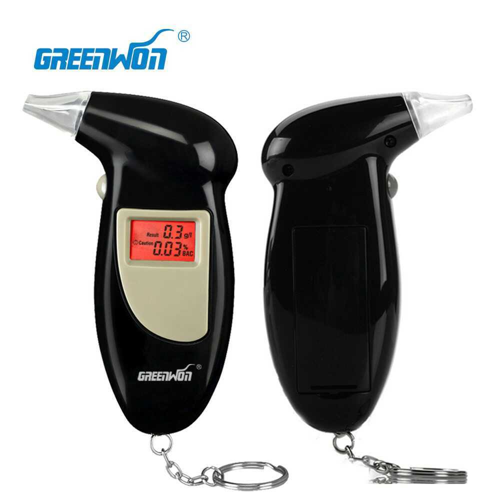 Digital LCD Alcohol Breath Analyzer Breathalyzer Tester Detector Breathalyser