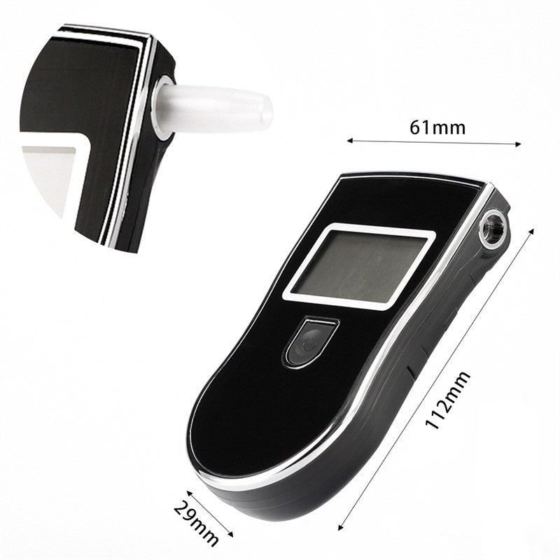 Latest Professional Digital Breath Alcohol Breathalyzer Tester AT-818