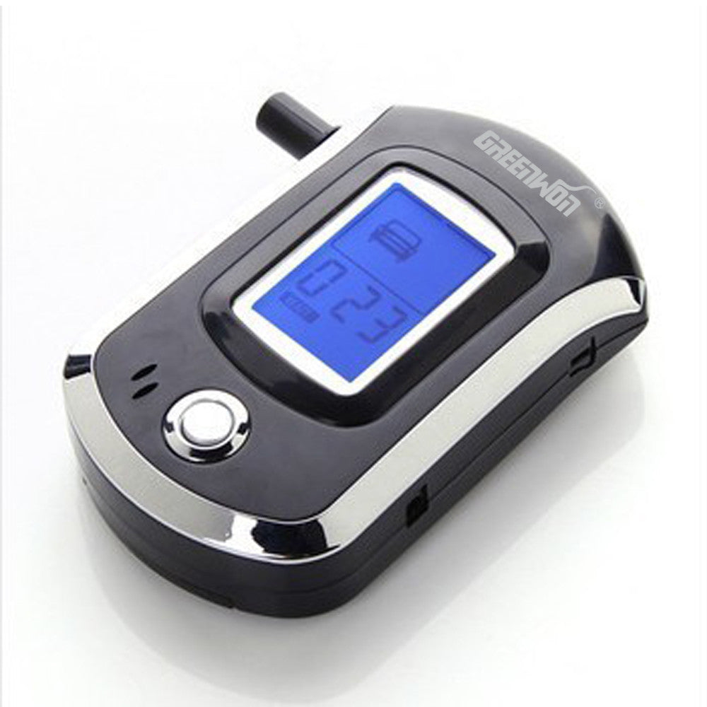 Genuine Professional Police Digital Breath Alcohol Tester Breathalyzer AT6000